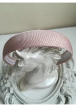 Диадема за коса от нежно розов сатен с ефект хамелеон и блясък модел Everyday Rose